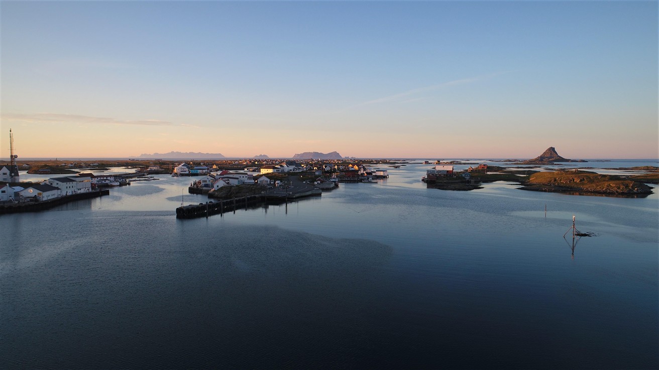 Bilde fra havneområdet